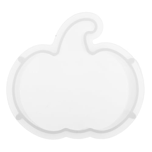 Operitacx Silikon-gießform für Resin und Kerzen Flexible Halloween Kürbisform Detailreiche DIY Bastelform für Schmuck Seife Eis und Dekoration Langlebig Weiß Vielseitig Einsetzbar von Operitacx