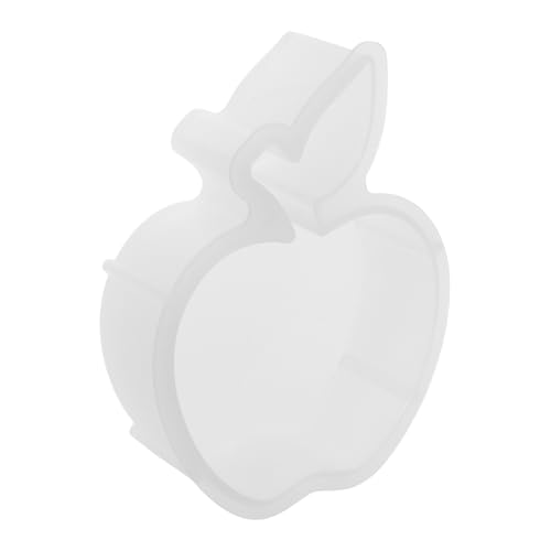 Operitacx Silikonform Apfel Motiv Präzise DIY Gießform für Fondant Candy Backen und Festliche Apfel Dekoration Weihnachten Neujahr Zubehör von Operitacx