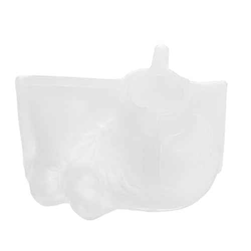 Operitacx Silikonform Schlafende Katzenfigur Blumentopf Gießform für DIY Pflanzgefäße Resinform Bpa-frei Langlebig Leicht zu Reinigen für Garten Dekoration von Operitacx