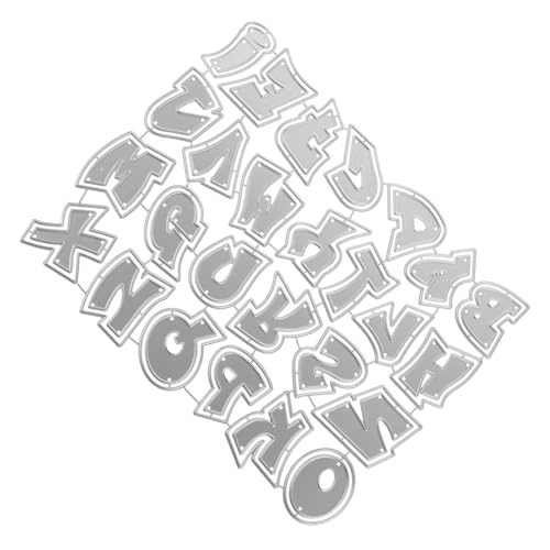 Operitacx Stanzformen Für Kartenherstellung Basteln Stanzformen Metallprägewerkzeuge Metallstanzform Metallalphabet Buchstaben DIY Scrapbook Operitacx Stanzformen Für Kartenherstellung Basteln Stanzformen Metallprägewerkzeuge Metallstanzform Metallalphabet Buchstaben DIY Scrapbook von Operitacx