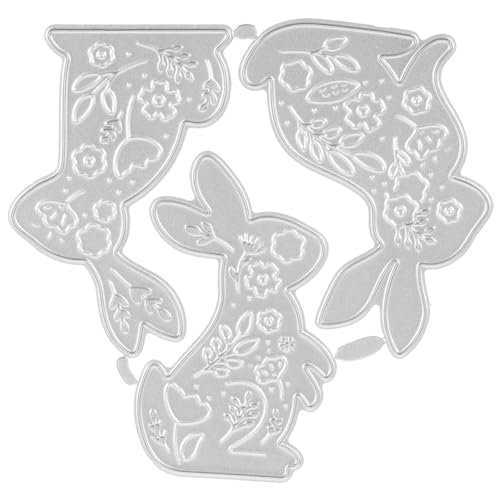 Operitacx Stanzschablone Metall Niedlicher Hase für Kartenherstellung Scrapbooking DIY Projekte Karbonstahl für Kreative Bastelarbeiten Fotoalben und Dekorationen Operitacx Stanzschablone Metall Niedlicher Hase für Kartenherstellung Scrapbooking DIY Projekte Karbonstahl für Kreative Bastelarbeiten Fotoalben und Dekorationen von Operitacx