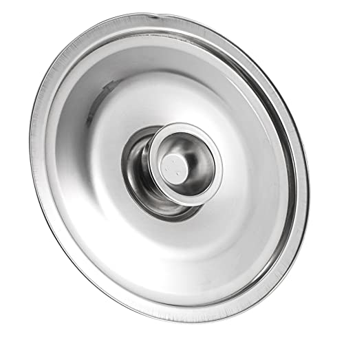 Operitacx Startseite Fettbeh?lter Deckel 16 Cm - Gewürztopf- Abdeckung Sauuse Pot Deckel Universal Pan Deckel Kochtopf Covers Cookware Deckel Ersatz für Gewürze Pfannendeckel von Operitacx
