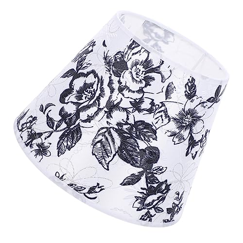 Operitacx Stoff Lampenschirm Dekorative Tisch und Stehlampe Blumen Design für Schlafzimmer Wohnzimmer Büro Unten oben Eleganter Ersatzlampenschirm Operitacx Stoff Lampenschirm Dekorative Tisch und Stehlampe Blumen Design für Schlafzimmer Wohnzimmer Büro Unten oben Eleganter Ersatzlampenschirm von Operitacx