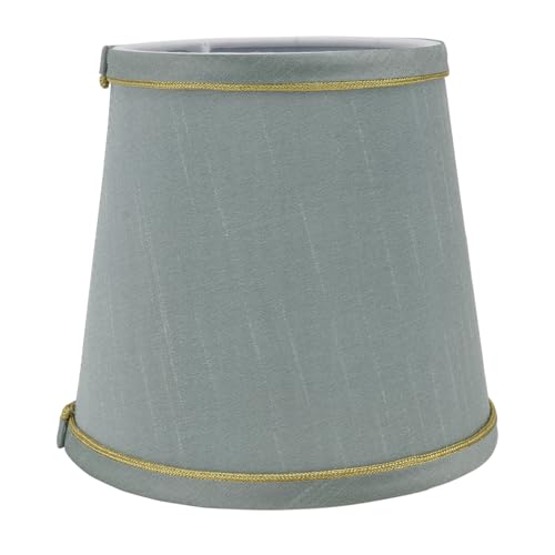 Operitacx Stoff Lampenschirm Ersatz Lampenabdeckung für Stehlampe Tischlampe Deckenleuchte Moderner Haushalt Lampenschirm in Dunkelgrün Langlebig und Schützend Blendfrei und Modisch von Operitacx