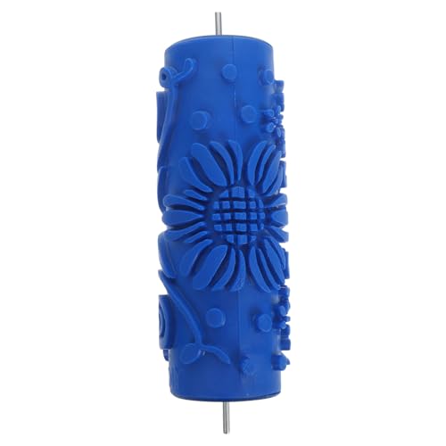 Operitacx Strukturierter Muster-präge-roller Langlebiger Gummiwalze für Nahtlose Wandgestaltung DIY Farbauftrag Einfarbiger Strukturroller für Heimdekoration und Texturprojekte von Operitacx