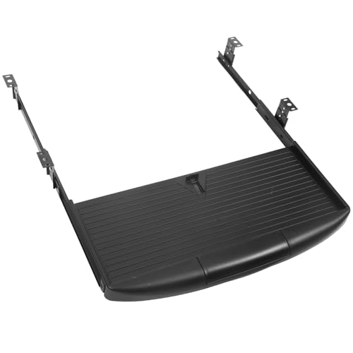 Operitacx Tastaturschublade mit Schubladenschienen und Doppeltem Design für Effiziente Raumnutzung Eleganter Keyboard Ständer für und Home Office von Operitacx
