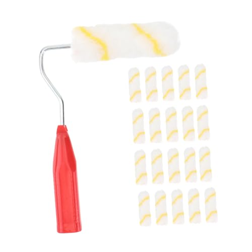 Operitacx Teiliges Mini Farbroller Professionelle Wandfarbe Farbwalze Langlebige Kleine Streichrolle mit Griff Vielseitig für Türen Fenster Sockelleisten DIY und Heimwerker Geeignet von Operitacx