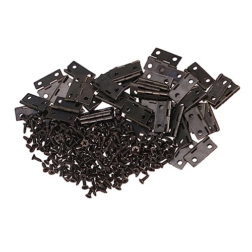 Operitacx Teiliges Mini Fillet Box Scharniere aus Eisen mit Schrauben Flexible Eckscharnierbeschläge für Schmuck und Holzboxen Langlebige Scharnierband Hardware für Kleine Truhen und Operitacx Teiliges Mini Fillet Box Scharniere aus Eisen mit Schrauben Flexible Eckscharnierbeschläge für Schmuck und Holzboxen Langlebige Scharnierband Hardware für Kleine Truhen und von Operitacx