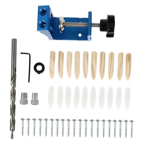 Operitacx Teiliges Schrägloch Bohrführungsset aus Robustem Verstellbare Winkelbohrhilfe für Präzises Schraubenversenken für Heimwerker und Professionelle Holzverarbeitung Operitacx Teiliges Schrägloch Bohrführungsset aus Robustem Verstellbare Winkelbohrhilfe für Präzises Schraubenversenken für Heimwerker und Professionelle Holzverarbeitung von Operitacx