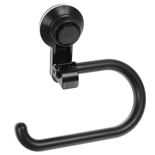 Operitacx Toilettenpapierhalter, Vakuum-Saugnapf Klorollenhalter Klopapierhalter Ohne Bohren FüR Badezimmer KüChe Aufbewahrung Von ToilettenpapierhandtüChern von Operitacx