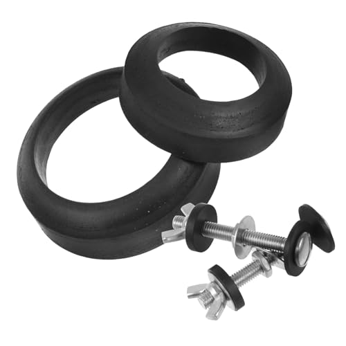 Operitacx Toilettentank Schrauben mit Gummidichtung Ersatz Wc Sitz Befestigungen Langlebig Wasserfest Kompatibel für Traditionelle und Moderne Toiletten Einfache Montage Badezimmer Zubehör Operitacx Toilettentank Schrauben mit Gummidichtung Ersatz Wc Sitz Befestigungen Langlebig Wasserfest Kompatibel für Traditionelle und Moderne Toiletten Einfache Montage Badezimmer Zubehör von Operitacx