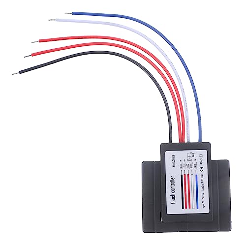 Operitacx Touch Lamp Control Module Dimmschalter für LED Lampen mit Induktionssensor für Spiegel und Tischleuchten Memory Funktion Geeignet für Verschiedene Materialien Operitacx Touch Lamp Control Module Dimmschalter für LED Lampen mit Induktionssensor für Spiegel und Tischleuchten Memory Funktion Geeignet für Verschiedene Materialien von Operitacx