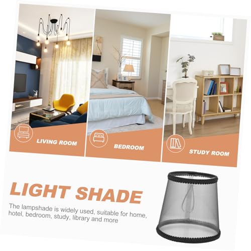 Operitacx Transparenter Gazestoff Lampenschirm Modern Diffuser Lampenabdeckung für Wand Decken und Stehlampen Weiches Licht Dekorative Beleuchtung für Wohnzimmer Flur Küche und Bar von Operitacx