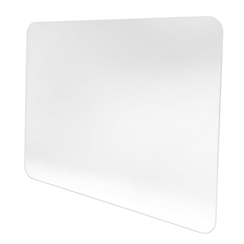 Transparentes Glas-Mauspad Für Gaming Büro Und Zuhause - Glatte Oberfläche Ergonomisch Und Kratzfest Perfekte Computer-Schreibtischunterlage 25X20Cm von Operitacx