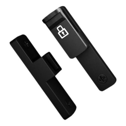 Operitacx Türriegel mit Nachtleuchteffekt Vielseitiger Barn Door Latch für Scheunentüren Garagentüren und Schiebetüren Einfache Montage ohne Bohren Robust und Sicher von Operitacx