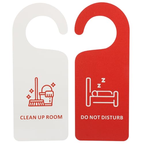 Operitacx Do Not Disturb Türschild Doppelseitiger Hotel Türhänger Hochwertiges Schild Für Zimmer Und Büros Klarer Text Einfach Anzubringen Langlebig Und von Operitacx