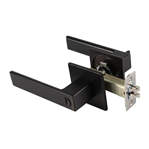 Operitacx Türschloss für Badezimmer und Schlafzimmer Praktische und Langlebige Innentürverriegelung Schwarz Ergonomisches Design für Einfachen Gebrauch Operitacx Türschloss für Badezimmer und Schlafzimmer Praktische und Langlebige Innentürverriegelung Schwarz Ergonomisches Design für Einfachen Gebrauch von Operitacx