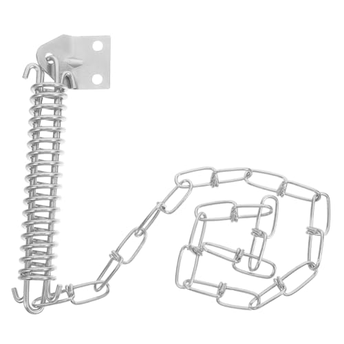 Operitacx Türsicherheitskette Dekorativem Design Winddicht und Diebstahlsicher Einfache Montage ohne Werkzeug Geeignet für Haustüren Hotels und Innentüren Stilvolle Türschutzkette von Operitacx