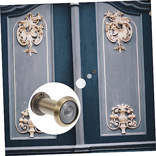 Operitacx Türspion Verstellbar mit Privacy Cover Weitwinkel Sicherheits Türspion aus Zinklegierung Hochauflösende Glaslinse für Haustür Büro und Hotel Verbesserte Einbruchschutzfunktion von Operitacx
