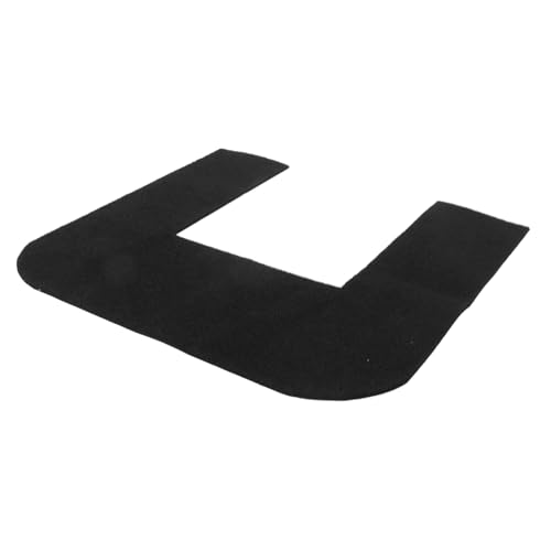 Operitacx U-förmige Toilettenbodenmatte für WC-Sitzbezug Tuften Toilettenmatte Teppiche Abdeckung Töpfchenkappe U-förmiger Toilettenvorleger Töpfchen schützen Urinalmatte Polyester Schwarz Operitacx U-förmige Toilettenbodenmatte für WC-Sitzbezug Tuften Toilettenmatte Teppiche Abdeckung Töpfchenkappe U-förmiger Toilettenvorleger Töpfchen schützen Urinalmatte Polyester Schwarz von Operitacx