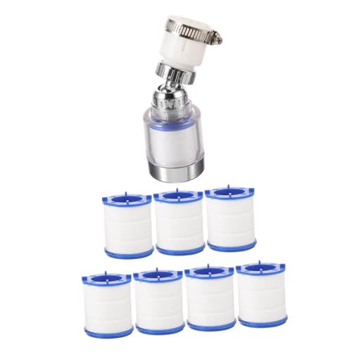 Operitacx Universeller Wasserhahn Filteraufsatz mit Druckerhöhung Sprühdüse und Austauschbaren Filterkernen Kalkfilter für Küchenarmaturen Praktischer Wasserreiniger und Sprühkopf für Spüle Operitacx Universeller Wasserhahn Filteraufsatz mit Druckerhöhung Sprühdüse und Austauschbaren Filterkernen Kalkfilter für Küchenarmaturen Praktischer Wasserreiniger und Sprühkopf für Spüle von Operitacx