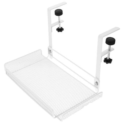 Operitacx Untertisch Kabelhalter Organizer aus Robustem Kompakte Kabelaufbewahrung für Schreibtisch mit Kreativem Mesh design Einfache Montage für Ladegeräte Netzwerkkabel von Operitacx