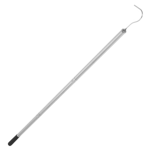 Operitacx Upgrade Dachbodenleiter Zugsystem Set mit Edelstahlstange und Aluminiumgriff Einhändig Bedienbares Verschleißfestes Pull down System Kit für Einfache Langlebige Nutzung von Operitacx
