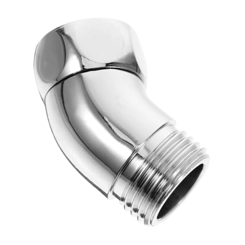 Operitacx Verchromter Duschkopf Adapter Winkelstück Kupfer Anschlussstück Kompatibel für Handbrausen und Wandmontage Einfache Installation Stilvolles Design für Badezimmer Operitacx Verchromter Duschkopf Adapter Winkelstück Kupfer Anschlussstück Kompatibel für Handbrausen und Wandmontage Einfache Installation Stilvolles Design für Badezimmer von Operitacx