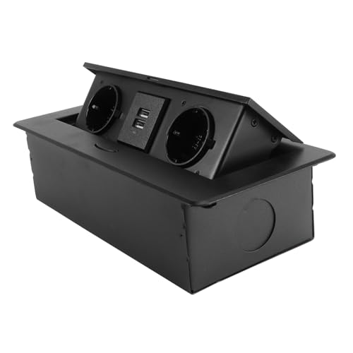 Operitacx Versenkbare USB Steckdose mit Dämpfung für Konferenztische Schwarz Pop Up Steckerdose für Einfache Installation und Direkten Geeignet für Stecker Operitacx Versenkbare USB Steckdose mit Dämpfung für Konferenztische Schwarz Pop Up Steckerdose für Einfache Installation und Direkten Geeignet für Stecker von Operitacx