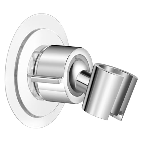 Operitacx Verstellbare Duschkopfhalterung ohne Bohren Starker Klebehalter für Handbrause Platzsparende Wandhalterung mit Modernem Design Kompatibel mit Standard Duschköpfen Langlebig und von Operitacx