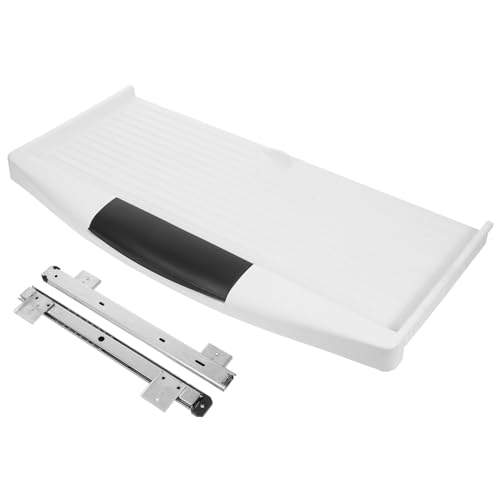 Operitacx Verstellbare Tastaturablage mit Robusten Schienen Ausziehbare Computer Tastaturhalterung für Schreibtisch im Büro und Zuhause Ergonomisches Design Langlebig und von Operitacx