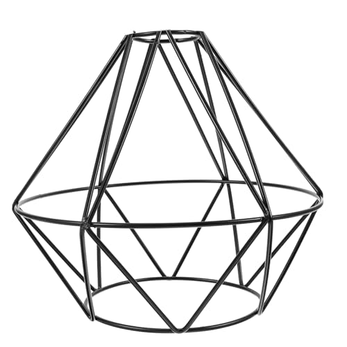 Operitacx Vintage Lampenschirm aus Metall Tropfenform Hängelampe mit Drahtgitter Dekorativer Lampenschirm für Deckenleuchte Eleganter Retro lichtschutz Robust und Stilvoll für Wohn von Operitacx