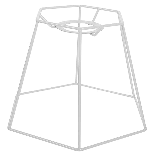 Operitacx Vintage Metall Lampenschirm Gestell Sechseckiger Draht Lampenrahmen Rostfrei Metall Lampenschutz für Diy Pendelleuchte und Tischlampe Handgefertigter Lampenschirmrahmen für Operitacx Vintage Metall Lampenschirm Gestell Sechseckiger Draht Lampenrahmen Rostfrei Metall Lampenschutz für Diy Pendelleuchte und Tischlampe Handgefertigter Lampenschirmrahmen für von Operitacx