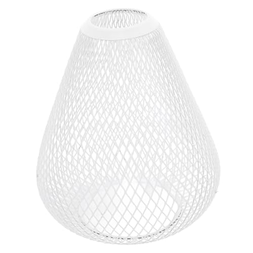 Operitacx Vintage Metall Lampenschirm Mesh Retro Metalldraht Käfig Deckenleuchte Abdeckung Lichtschutz für Pendelleuchte Wohnzimmer Esszimmer Schlafzimmer von Operitacx
