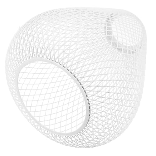 Operitacx Vintage Metall Lampenschirm Retro Drahtgestell Deckenleuchte mit Lichtstreuung Installieren für Schlafzimmer Wohnzimmer und Pendelleuchten von Operitacx