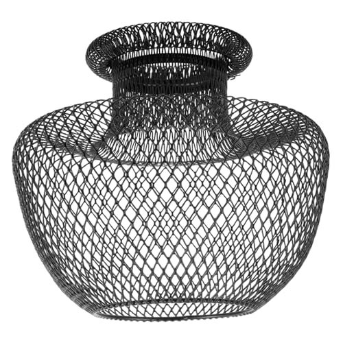 Operitacx Vintage Metall Lampenschirm Retro Metallnetz Deckenleuchte Ersatz Lampenschirm für Kronleuchter Hängelampe Wandlampe Robust und Langlebig von Operitacx