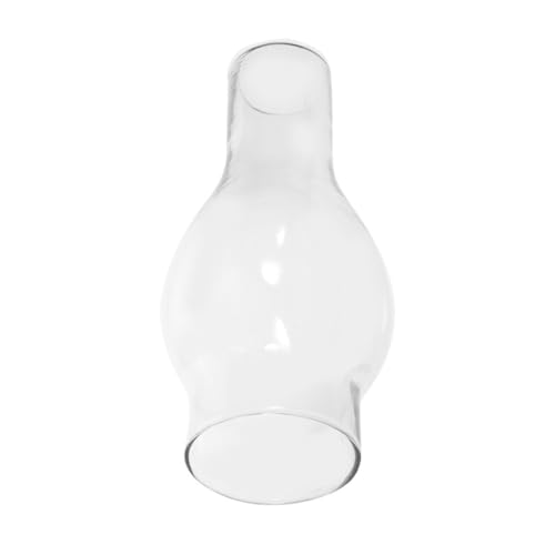 Operitacx Vintage Öl lampenschirm aus Klarem Glas Ersatzglas Petroleum laterne Schornstein Retro Petroleumlampe Zubehör Passend für Innenraumdekoration von Operitacx