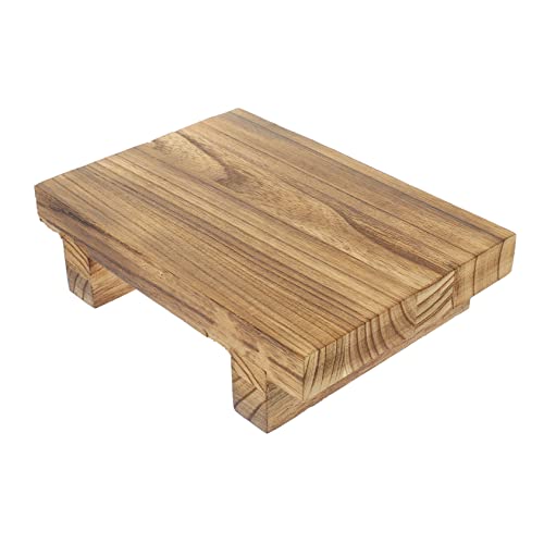 Operitacx Vintage Retro Holz Hocker Kleiner Tritthocker mit Stabilem Gestell Rutschfestem Fußschutz Vielseitig für Wohnzimmer Schlafzimmer Kindergarten und Büro als Dekorativer Sitz und Operitacx Vintage Retro Holz Hocker Kleiner Tritthocker mit Stabilem Gestell Rutschfestem Fußschutz Vielseitig für Wohnzimmer Schlafzimmer Kindergarten und Büro als Dekorativer Sitz und von Operitacx