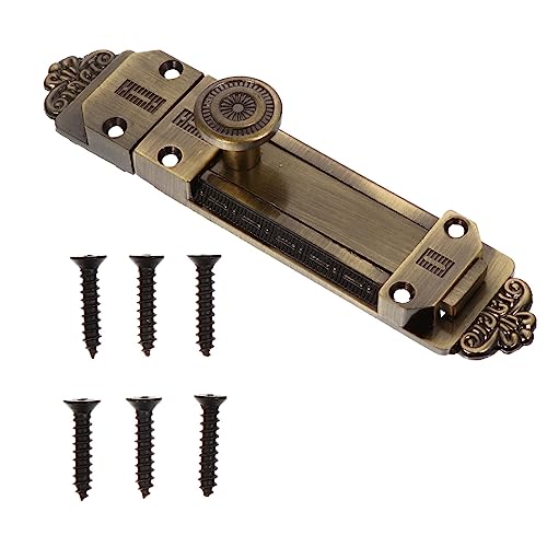 Operitacx Vintage Türschloss Robuster Türriegel für Schranktüren Ergonomisches Design Einfache Installation Sicherheitsverschluss für Kreative Wohnideen Operitacx Vintage Türschloss Robuster Türriegel für Schranktüren Ergonomisches Design Einfache Installation Sicherheitsverschluss für Kreative Wohnideen von Operitacx