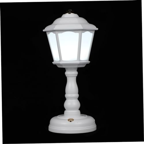 Operitacx Vintage USB Tischlampe LED Kleiner Nachttischlampe im Europäischen Stil Kreative Retro Tischleuchte für Schlafzimmer und Wohnzimmer Tragbare LED Lampe Dekoration von Operitacx