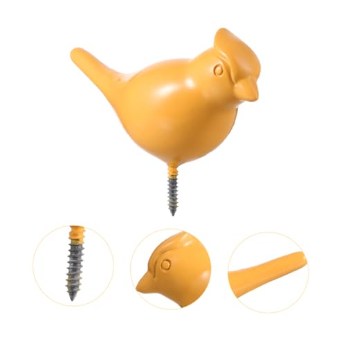 Operitacx Vogel Wandhaken aus Resin Stabiler Garderobenhaken mit Glatter Oberfläche Dekorativer Kleiderhalter für Mäntel Schlüssel und Handtücher Kinderleichte Montage für Flur und Operitacx Vogel Wandhaken aus Resin Stabiler Garderobenhaken mit Glatter Oberfläche Dekorativer Kleiderhalter für Mäntel Schlüssel und Handtücher Kinderleichte Montage für Flur und von Operitacx