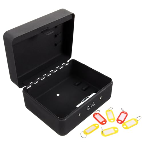 Operitacx Wandmontierter Passwort Schlüsselkasten mit Stelligem Code Sicherer Schlüssel Organizer für Haushalt Geräumige Schlüsselbox zur Diebstahlsicherung Einfache Installation Schwarzes Operitacx Wandmontierter Passwort Schlüsselkasten mit Stelligem Code Sicherer Schlüssel Organizer für Haushalt Geräumige Schlüsselbox zur Diebstahlsicherung Einfache Installation Schwarzes von Operitacx