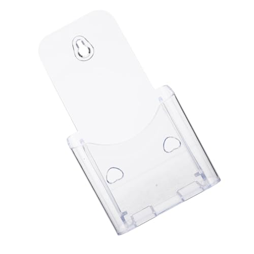 Operitacx Wandmontierter Transparenter Akryl Prospekthalter Dokumentenhalter Magazinständer für Büroorganizer Einfache Installation für Akten und Broschüren Operitacx Wandmontierter Transparenter Akryl Prospekthalter Dokumentenhalter Magazinständer für Büroorganizer Einfache Installation für Akten und Broschüren von Operitacx