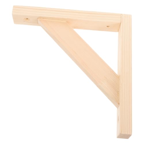 Operitacx Wandregal Halterung Holz Dreieckiger Regalträger Stabile Wandmontage Platzsparendes Design Installieren für Vielseitige Nutzung Operitacx Wandregal Halterung Holz Dreieckiger Regalträger Stabile Wandmontage Platzsparendes Design Installieren für Vielseitige Nutzung von Operitacx