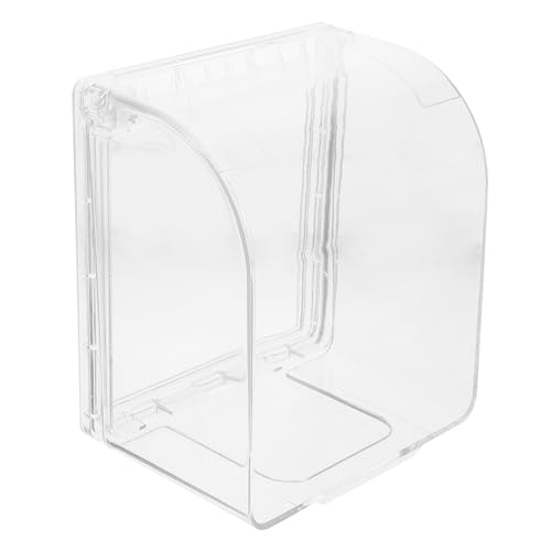 Operitacx Wasserdichte Steckdosenabdeckung Modell Verlängert Transparent Spritzwasserschutz Outdoor Schutzbox für Badezimmer Balkon Wohnzimmer Sichere Elektrobox Operitacx Wasserdichte Steckdosenabdeckung Modell Verlängert Transparent Spritzwasserschutz Outdoor Schutzbox für Badezimmer Balkon Wohnzimmer Sichere Elektrobox von Operitacx
