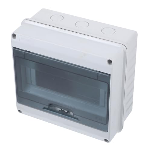 Operitacx Wasserdichte Verteilerkasten mit Transparentem Fenster Stromverteilerbox mit Sicherungsschutz Montagefreundliches Elektrisches Gehäuse für Außenbereich und Ladesäulen Operitacx Wasserdichte Verteilerkasten mit Transparentem Fenster Stromverteilerbox mit Sicherungsschutz Montagefreundliches Elektrisches Gehäuse für Außenbereich und Ladesäulen von Operitacx