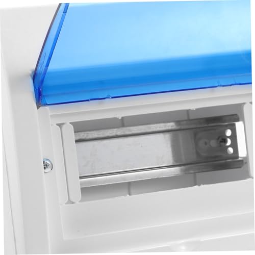 Operitacx Wetterfeste Verteilerdose Fach Schutz Schalterkasten mit Transparentem Deckel für Haus Büro Hotel Stromverteilung Sicherheits Trennbox für Einfache Installation und Vielseitigen von Operitacx