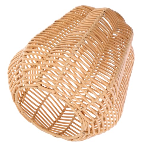 Operitacx Woven Lampenschirm für Pendelleuchte Rustikaler Lampenschirm Kunststoff Unten für Bauernhaus Hotel Restaurant Langlebig und Operitacx Woven Lampenschirm für Pendelleuchte Rustikaler Lampenschirm Kunststoff Unten für Bauernhaus Hotel Restaurant Langlebig und von Operitacx