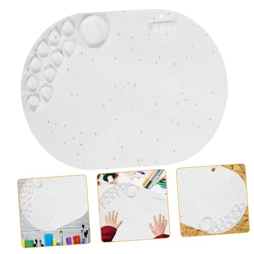 Operitacx Zeichenmatte Tischsets Bastelmatte Abtropfmatte für Geschirr handwerkskunst Craft mat Painting mat Drawing pad Silikon-Künstlermatte zum Malen Epoxid-Silikon-Pad Malbrett Kieselgel von Operitacx