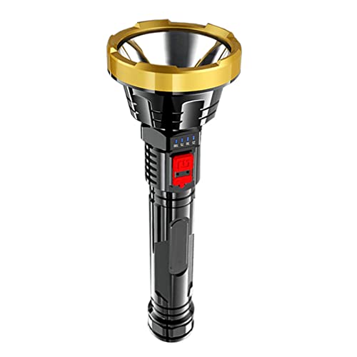 Operitacx Usb Wiederaufladbare Led Taschenlampe Starke Leuchtkraft Tragbar Für Camping Wandern Angeln Und Notfälle von Operitacx